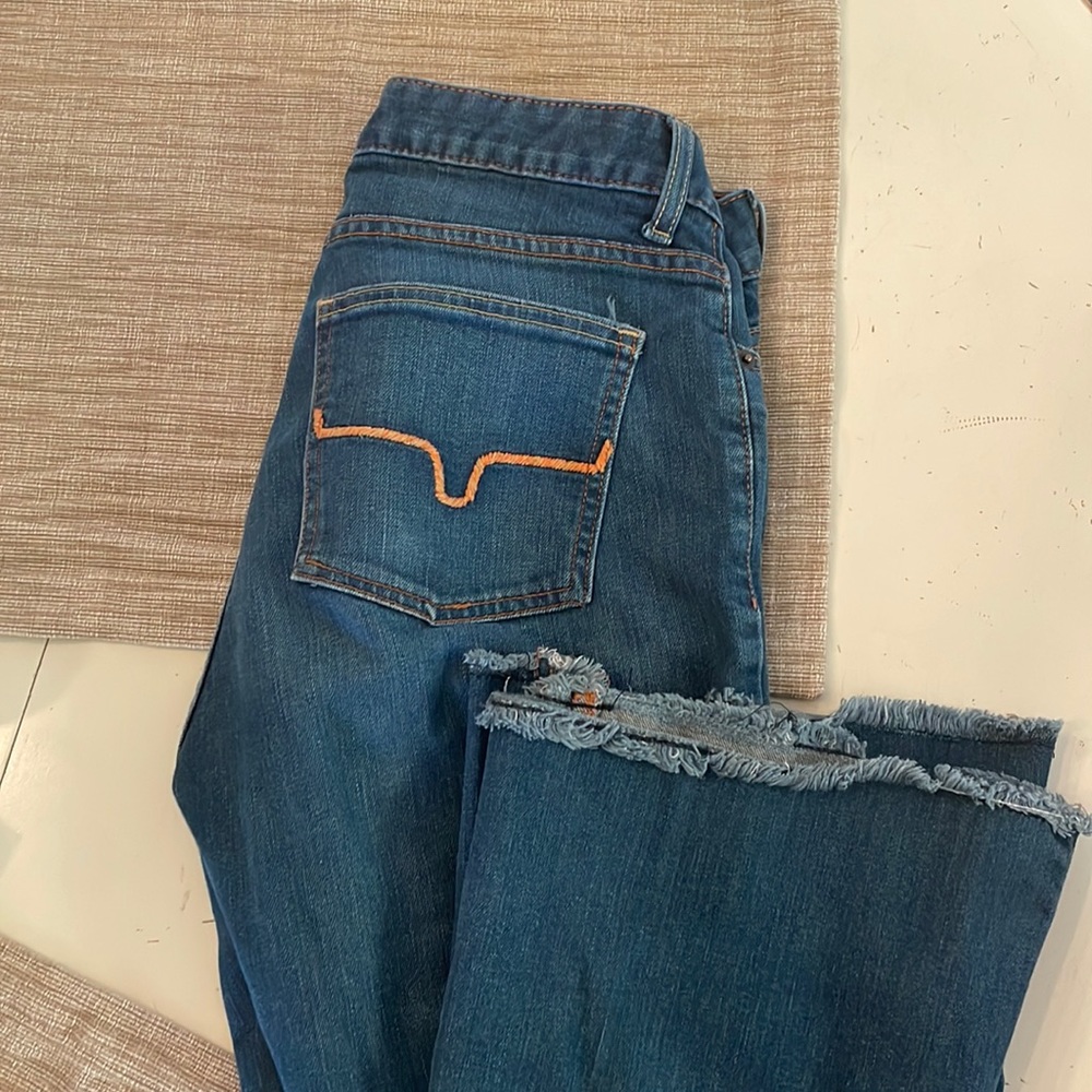 Kimes ranch lola raw hem trousers